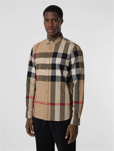 burberry nylon stretch long sleeve top|burberry long sleeve men.